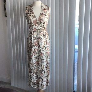 NWT Norm Thompson Maxi Wrap Dress
